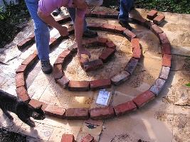 Brick Herb Spiral