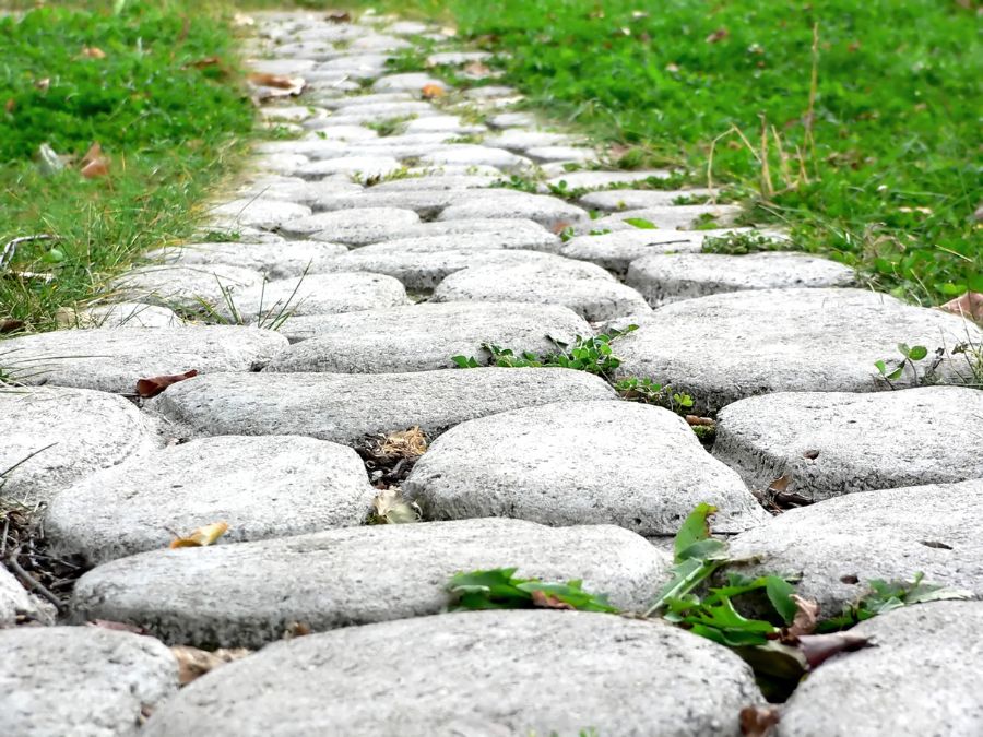 Rockery Garden Pathway