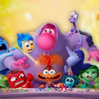 Inside Out Characters in the Garden