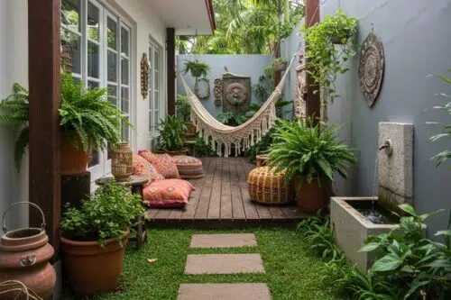 How to design a side yard garden