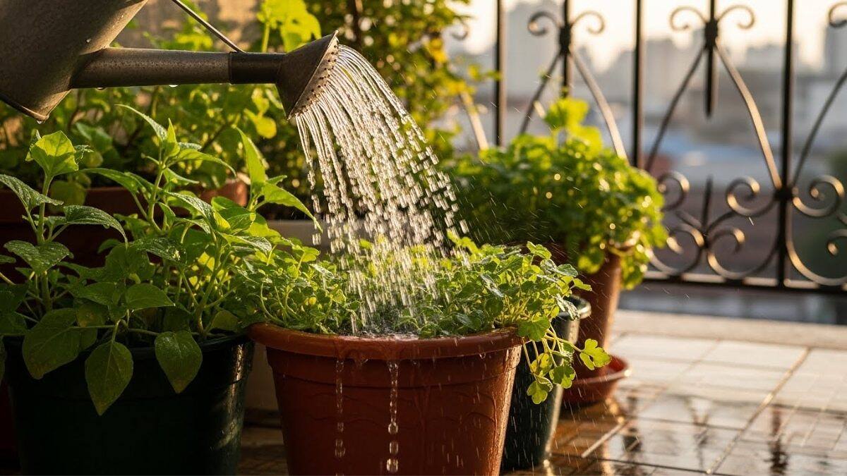 Stop Watering Like This in Summer: The ‘Loving’ Mistake That Kills Potted Plants